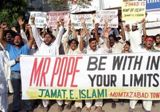 Muslims tell Catholic pope to abide by Muslim limits